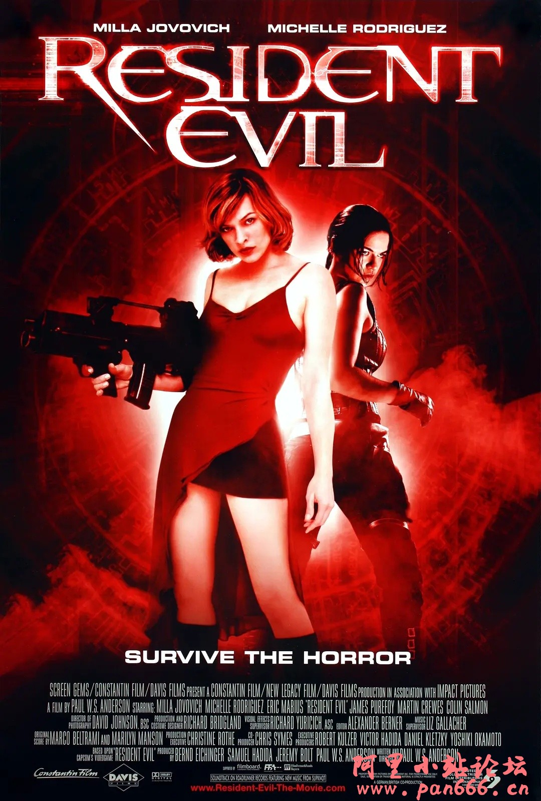 《Resident Evil》（生化危机）Ⅰ 4K REMUX 蓝光原盘 内封字幕