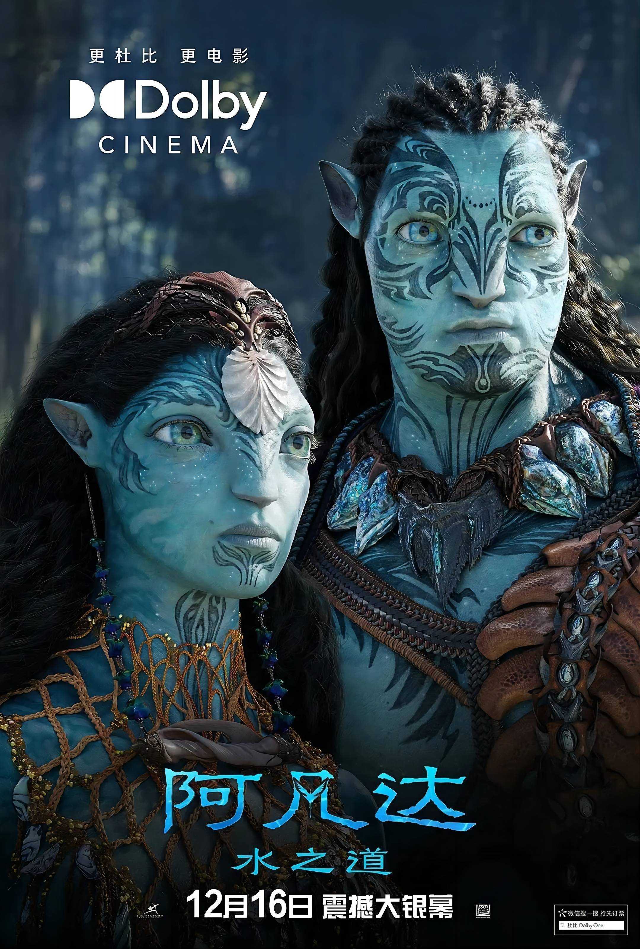 阿凡达 贰 Avatar: The Way of Water (2022)  赠送云盘扩容码1T（新会员3天内可领）内附操作步骤