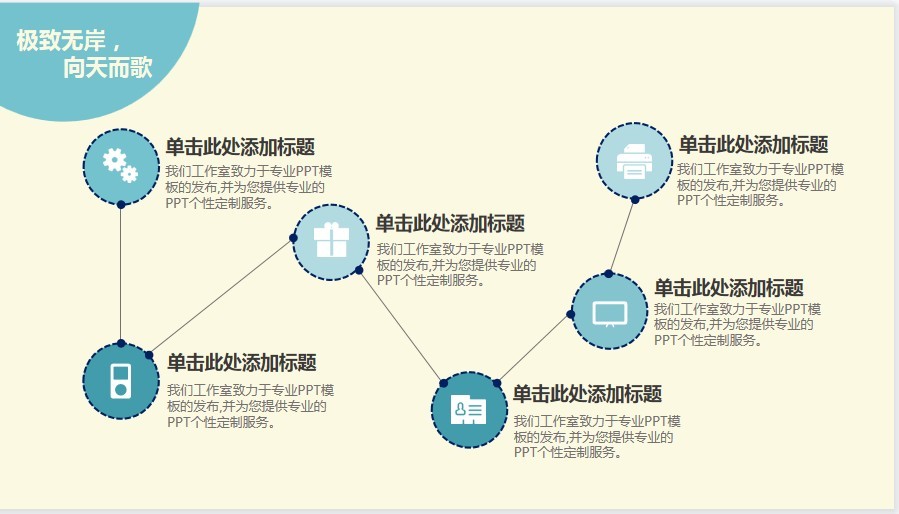 《高级PPT商务风模板 可修改可自定义》42套 扁平化商务报告 电商 年终总结[ppt]