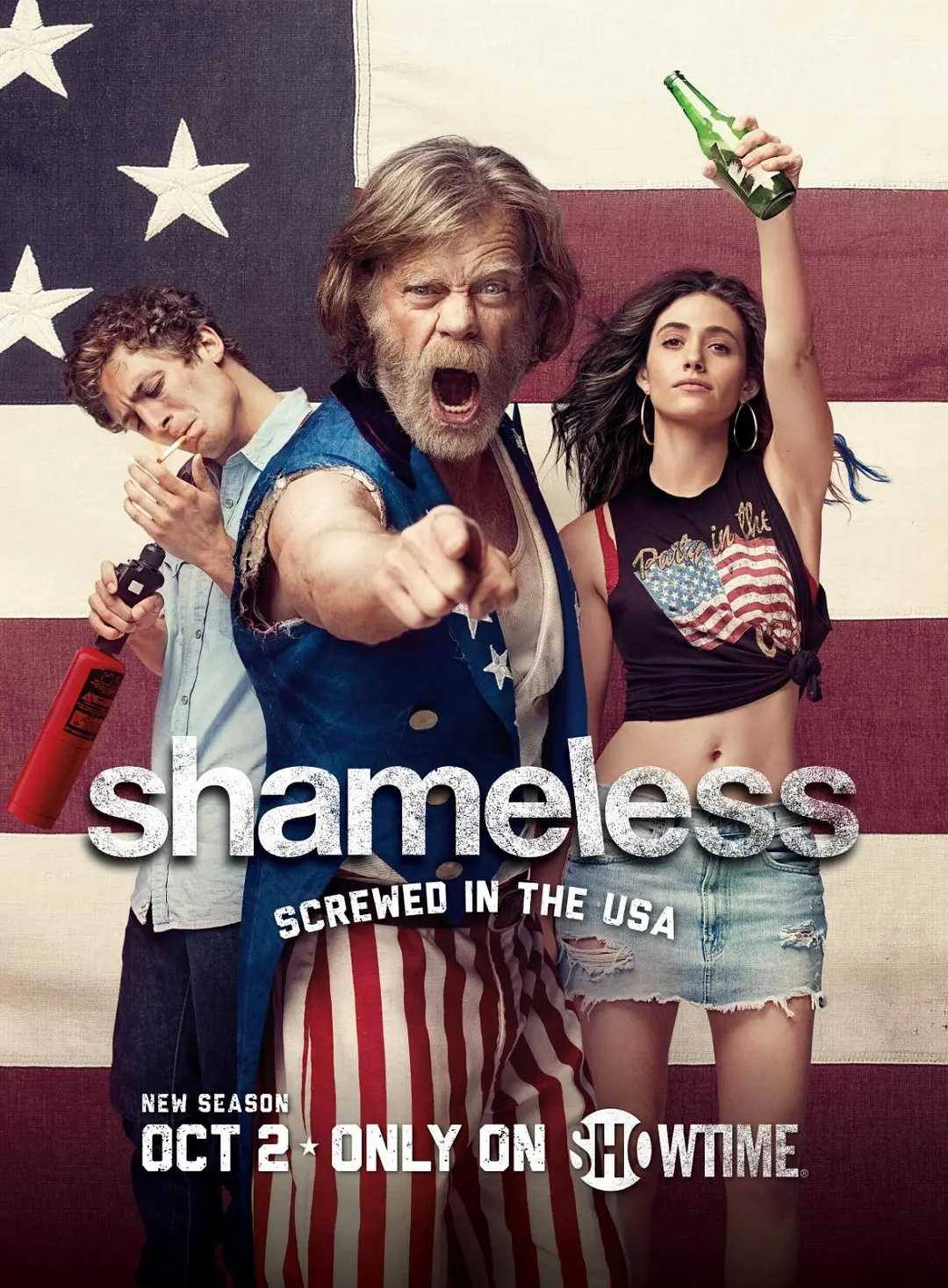 《Shameless》（无耻之徒）收藏级 Ⅰ~Ⅺ  1080P REMUX 蓝光原盘 外挂字幕