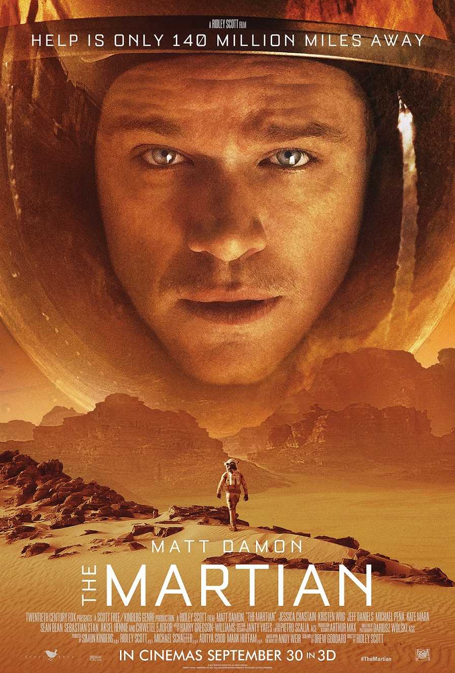 ?豆瓣8.5高分科幻：火星救援/特效字幕/国英双语/1080P?