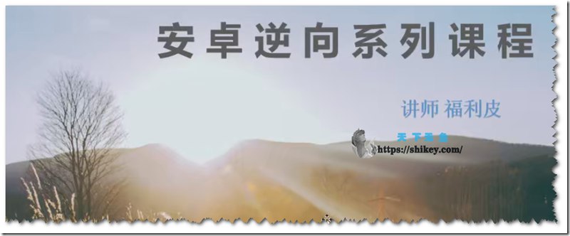 《安卓逆向系列课程》【5.60 GB】
